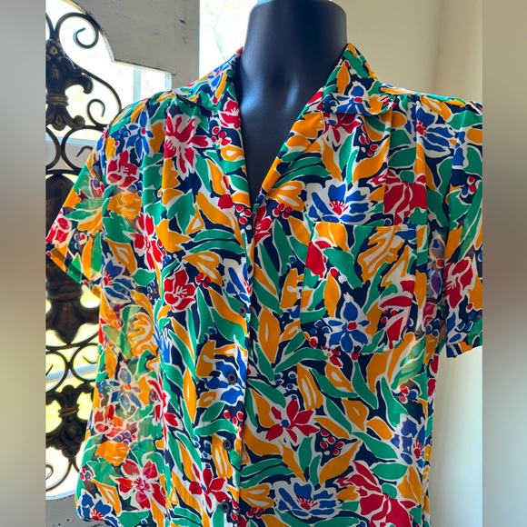 Vintage Stuart Randolph blouse - Picture 1 of 9